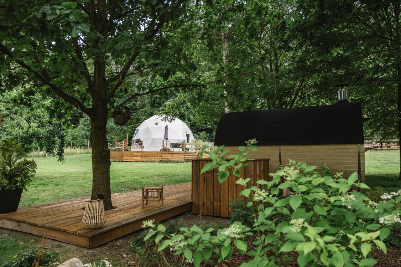 הוילה Glampingsantoczno מראה חיצוני תמונה